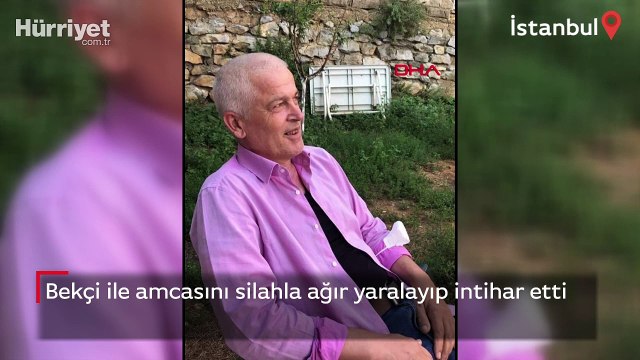 Bekçi ile amcasını silahla ağır yaralayıp intihar etti