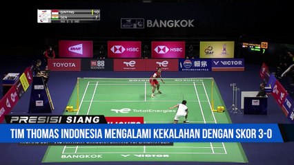 Tim Thomas  Indonesia Mengalami Kekalahan dengan Skor 3-0 Saat Menghadapi India