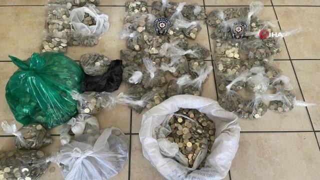 Son dakika haber... Tedavüldeki bozuk paraları hurdacıya satan şahıslara baskın: 2 gözaltı