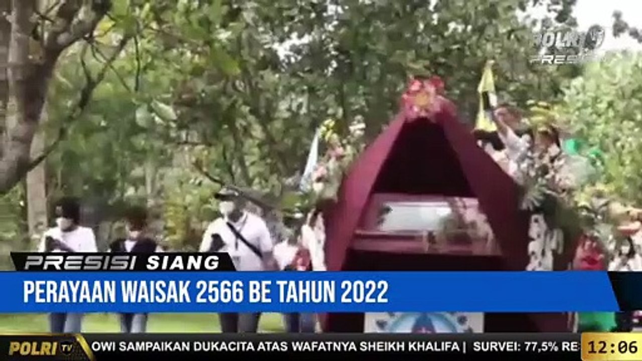 Perayaan Waisak 2566 BE Tahun 2022