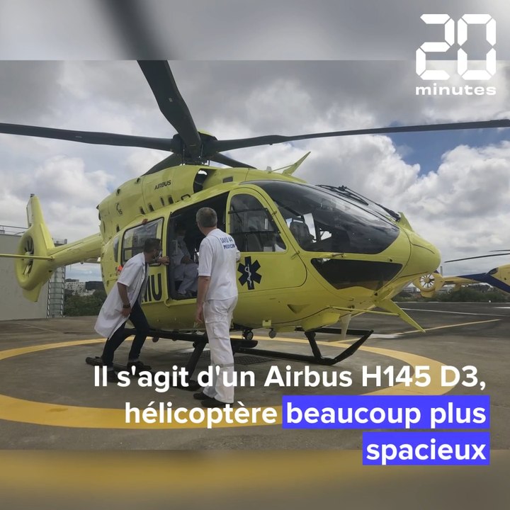 Nantes : A la découverte du nouvel hélicoptère du Samu