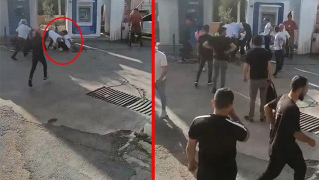 Ücret tartışması kavgaya dönüştü! Şoföre saldıran şahsı, yolcular tekme tokat dövdü