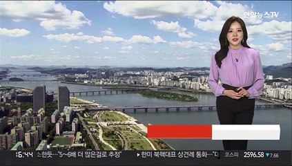 [날씨] 오늘 맑고 건조…내일 다시 초여름 더위