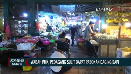 Descargar video: Pedagang Keluhkan Sedikitnya Pasokan Daging Sapi Segar! Harga Melambung hingga Rp 170 Ribu Per Kg!