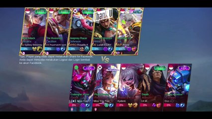 TOP GLOBAL YIN VS TOP GLOBAL ALDOUS... WHO WIN ??? MOBILE LEGEND