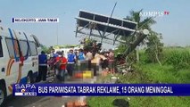 Korban Jiwa Bertambah! 15 Orang Meninggal dalam Kecelakaan Maut Bus Pariwisata di Tol Sumo KM 712