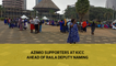 Azimio supporters at KICC ahead of Raila deputy naming