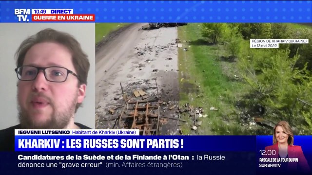 Il n'y a plus de bombardements comme il y en avait il y a quelques jours , selon cet habitant de Kharkiv