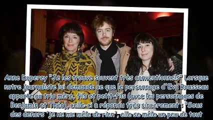 Anny Duperey - ce léger reproche qu'elle fait à ses enfants et petits-enfants