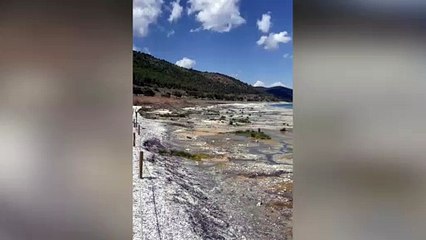 NASA'nın 'Ayakkabıyla bile girilmemeli' dediği Salda Gölü'nün son hali içler acıttı