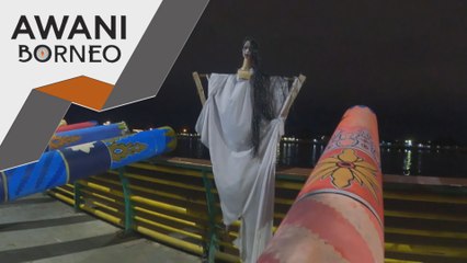 Kemuncak Lebaran | Dentuman meriam gergasi karbit halau pontianak