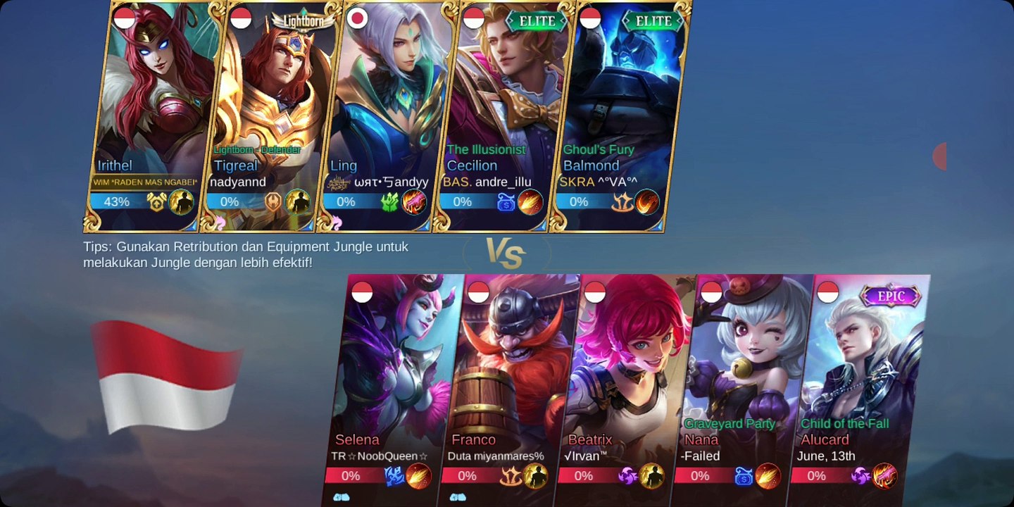 MOBILE LEGEND - MEMBER OF WAT - 100% Deadly LING with Hybrid Build - Build Top 1 Global LING ~ MLBB