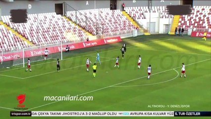 Altınordu 3-5 Yukatel Denizlispor [HD] 05.12.2019 - 2019-2020 Turkish Cup 5th Round 1st Leg