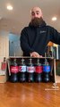 Test de détection à l'aveugle de goût entre  Coca Cola, Pespi Cola et les version light