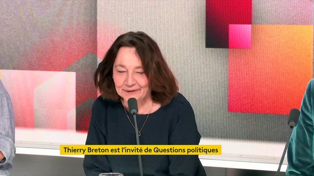 Thierry Breton, invité de Questions Politiques