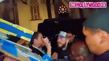 Post Malone Is Mobbed By Fans At Selena Gomez's SNL Afterparty At L'Avenue In New York, NY