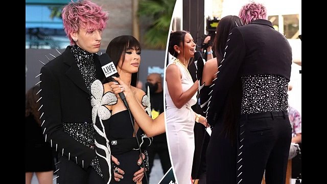 Machine Gun Kelly rocks $30K diamond manicure at Billboard Music Awards 2022