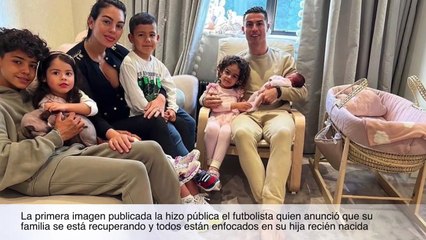 Las primeras imágenes publicadas por Georgina Rodríguez con su hija recién nacid