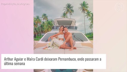 Arthur Aguiar participa de 1º culto após vitória no 'BBB 22' e Maíra Cardi emociona com relato. Veja!