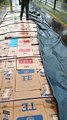 BPFron apreende carreta carregada com cigarros contrabandeados em Douradina