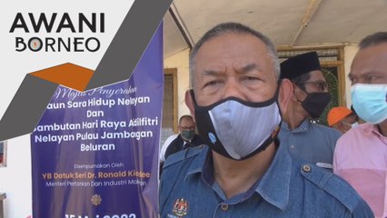 Elaun Sara Hidup | LKIM salur RM2.3 juta untuk bantu nelayan beluran