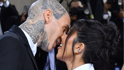 Voici : Kourtney Kardashian et Travis Barker mariés : après Vegas, le couple s'est officiellement dit oui !