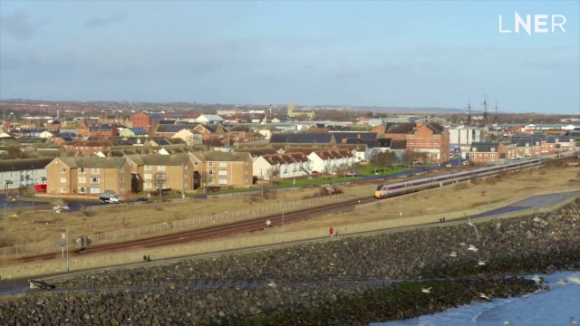 The Train Drivers view - Travel via the Durham coastline with LNER