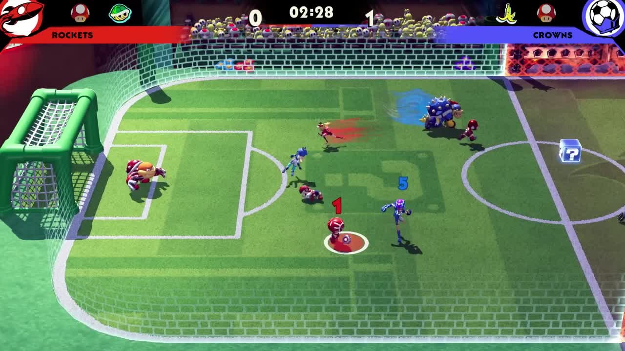 Mario Strikers : match commenté par Xavier Domergue