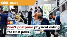 Don’t postpone physical voting midway, says Fahmi