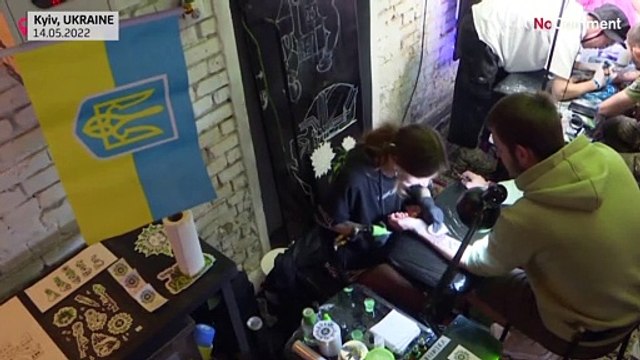 رواج خالکوبی‌های «میهن‌پرستانه» در اوکراین در پی تهاجم نظامی روسیه