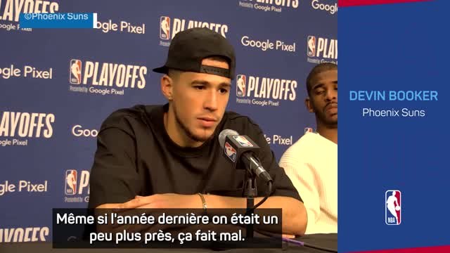Suns - Booker et Paul évoquent l’élimination