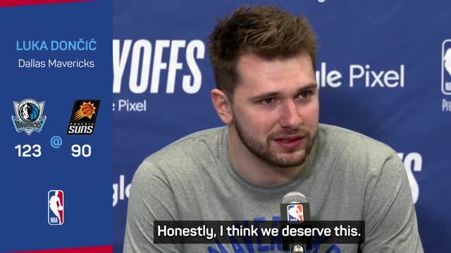 'I was having fun' - Dončić after Mavs' Game 7 win
