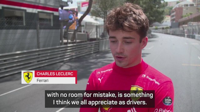 Leclerc takes to Monaco streets in historic Lauda Ferrari