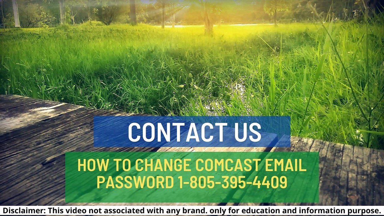 How to change comcast email password 18053954409 contact us video Dailymotion