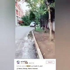 Suriyeli sığınmacı, resmi polis aracı kullandı, selam verdi