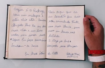 Rodrigo Mussi faz primeira postagem nas redes após grave acidente