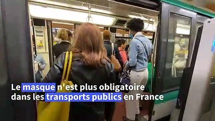 France: fin de l'obligation du port du masque dans les transports publics
