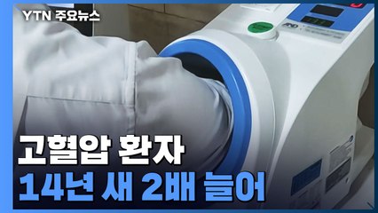 고혈압 환자 14년새 2배 늘어..."코로나도 한 몫" / YTN