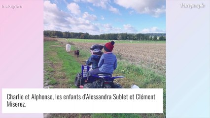 Alessandra Sublet : Rare photo de ses enfants Charlie et Alphonse, sa "tribu" s'éclate dans le Sud !