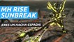 Monster Hunter Rise Sunbreak: Hacha espada