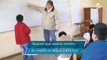 Hacienda detalla aumento salarial a maestros; se invertirán 25 mil mdp