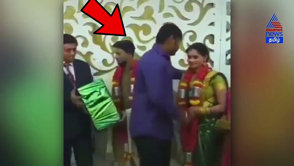 மணப்பெண்ணிற்கு கிளுகிளுப்பாக முத்தம் கொடுத்த விருந்தாளிகள்..! வைரலாகும் கல்யாண வீடியோ..