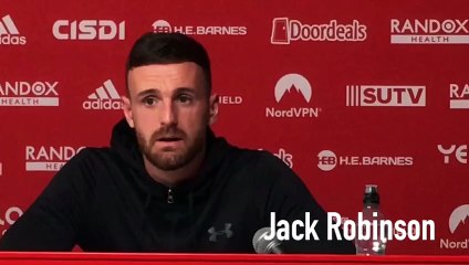 Nottingham Forest v Sheffield United: Jack Robinson brands celebrations 'embarrassing'