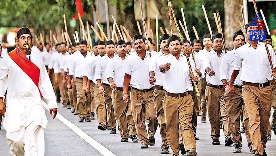 130 கோடி மக்களையும் இந்துக்களாகவே பார்க்கிறது RSS... ஹைதராபாத்தில் நடைபெற்ற ஆர்.எஸ்.எஸ் மெகா ரூட் பேரணி ! வீடியோ
