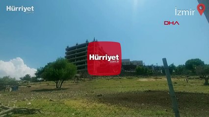 İzmir'de apartman inşaatında çökme: 1'i ağır 3 işçi yaralı