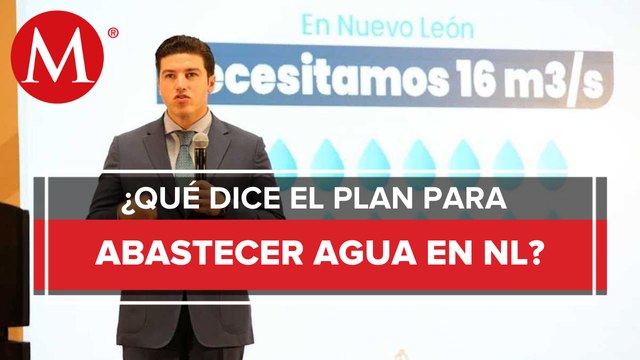 Gobierno de Nuevo León presenta Plan Maestro para garantizar agua hasta el 2050