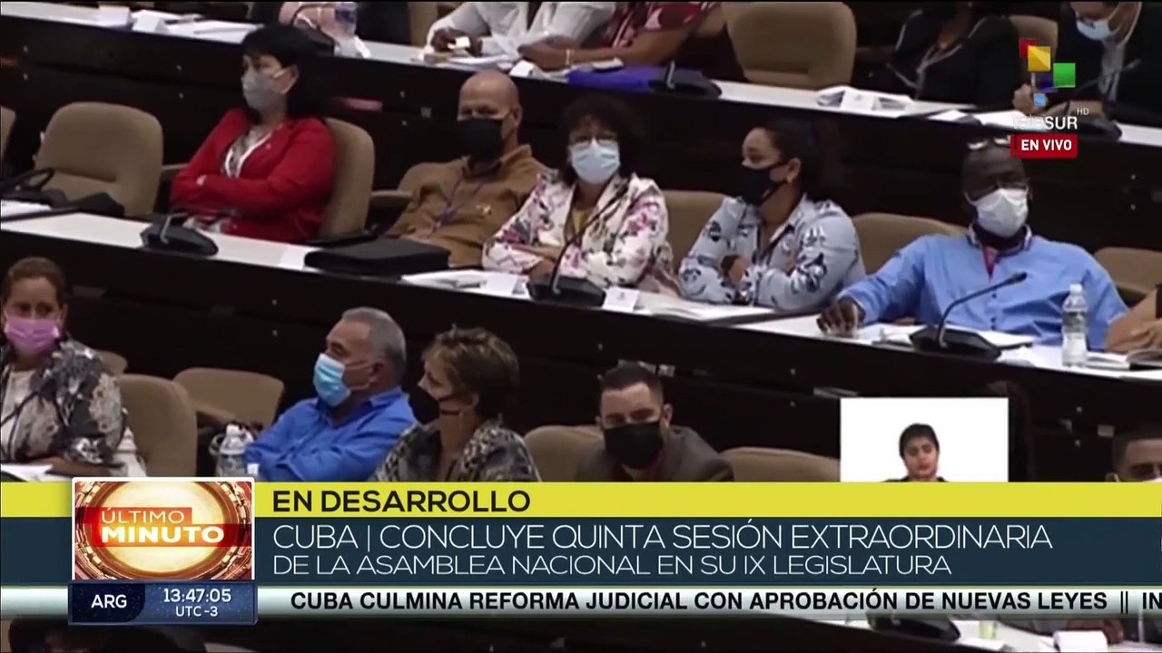 Miguel Díaz-Canel: Somos un Estado socialista de Derecho que tiene derecho a existir