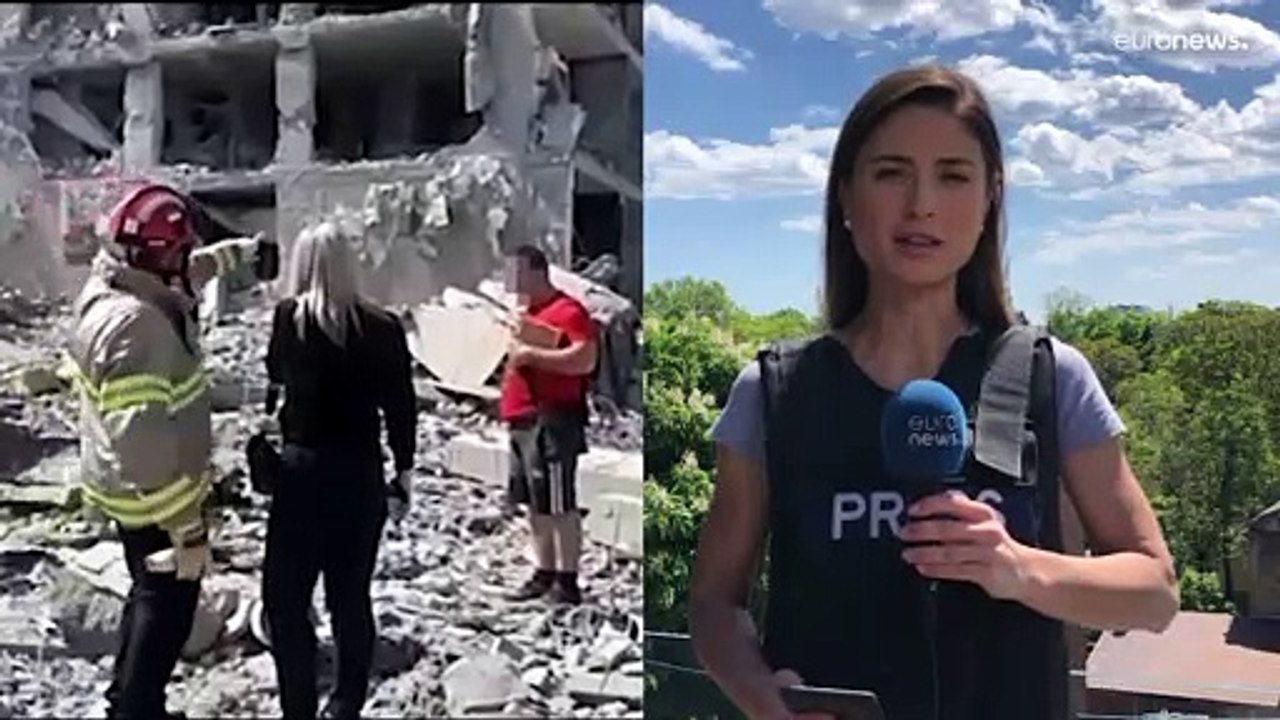 Varios heridos en un nuevo ataque ruso con misiles en el sur de Ucrania, a 50 km de Odesa