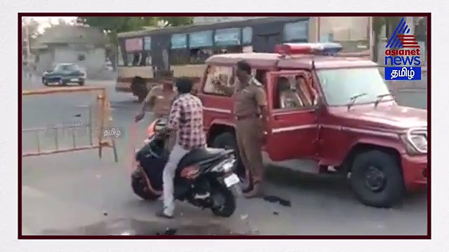 காவலர் பணியிடை நீக்கம்..! வீடியோ வைரல் ஆனதால் ஏ கே விஸ்வநாதன் எடுத்த அதிரடி முடிவு! வீடியோ