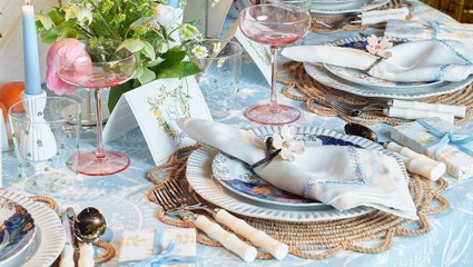 See How Designers Set Creative Tables